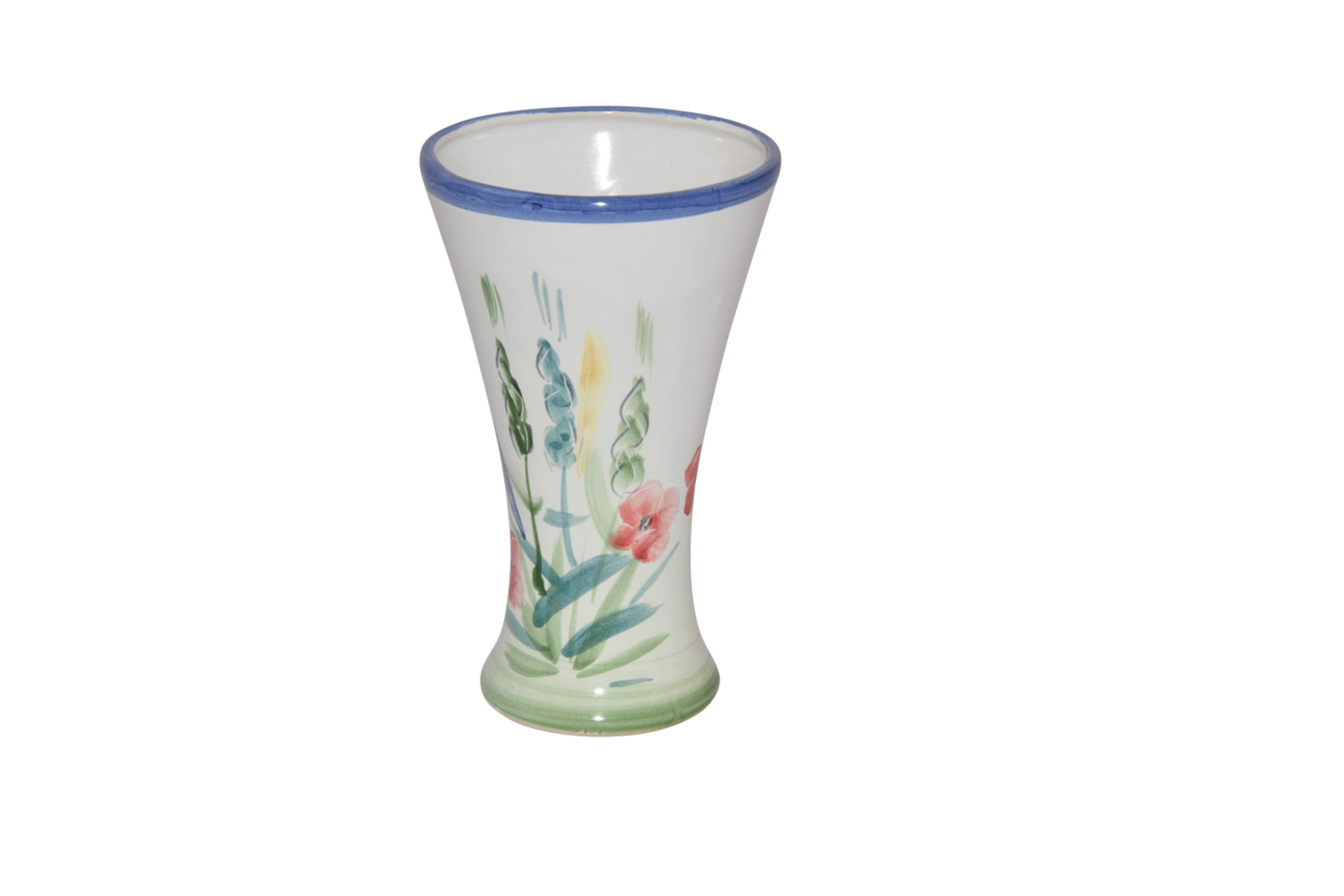 Becher-Vase aus Keramik | Mohn | Handmade