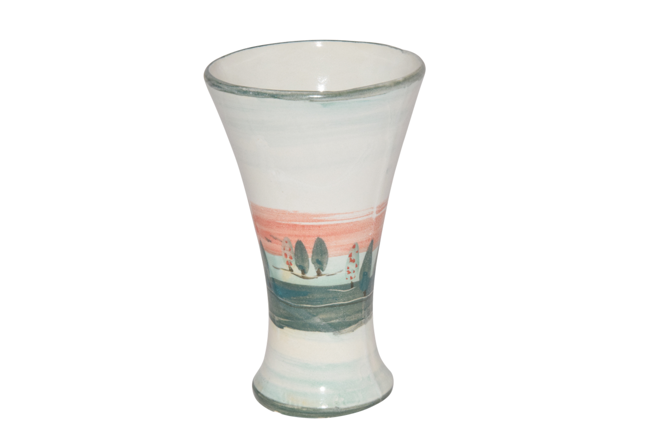 Becher-Vase aus Keramik | Morgenrot| Handmade Kopie