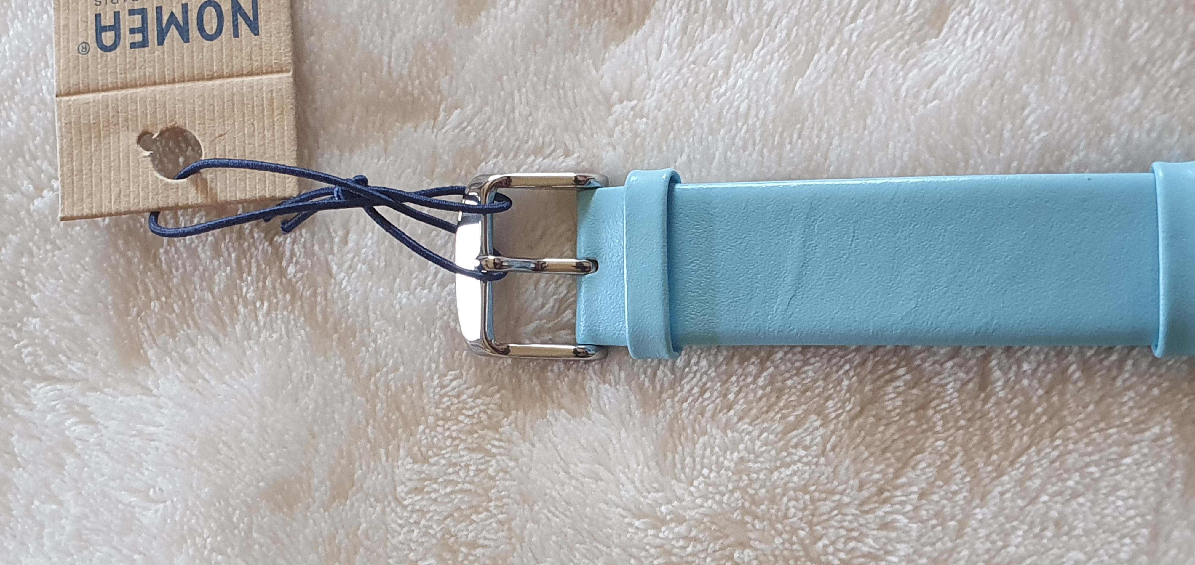NOMEA Herrenarmbanduhr Motiv Maler Armband Blau